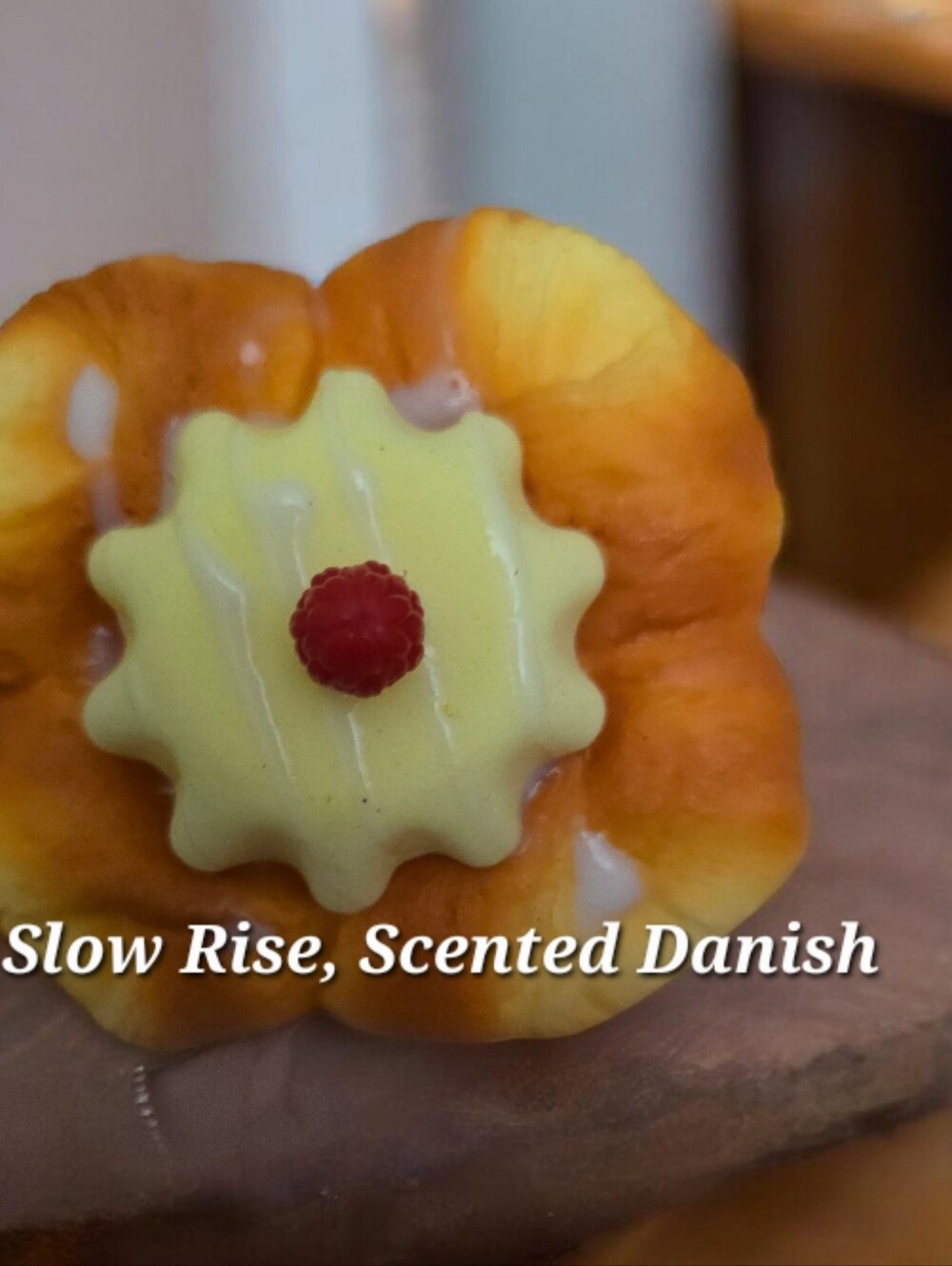 Squishy, Realistic, Slow Rise Cream Cheese Danish